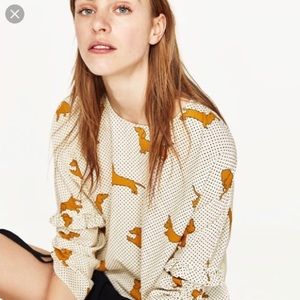 Listing goes off 7/7- Zara top